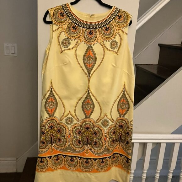 Vintage Alfred Shaheen Shift Dress - Picture 2 of 8